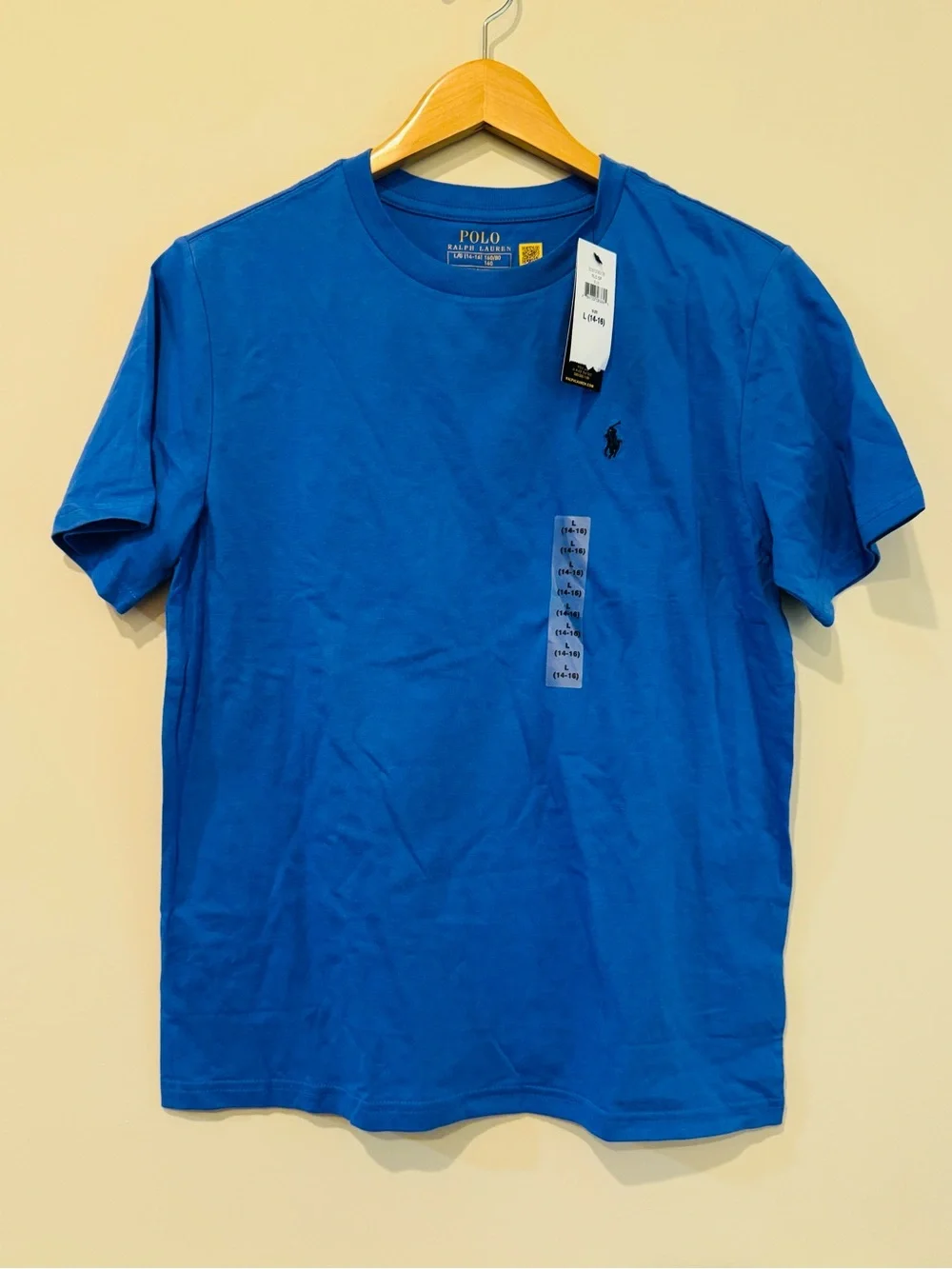 Ralph Lauren Royal Blue Crew Neck Short Sleeve Tee